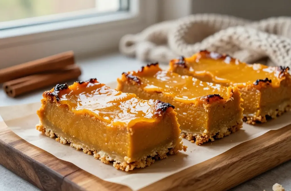 Pumpkin Dessert Bars: Cozy Chewy Autumn Perfection