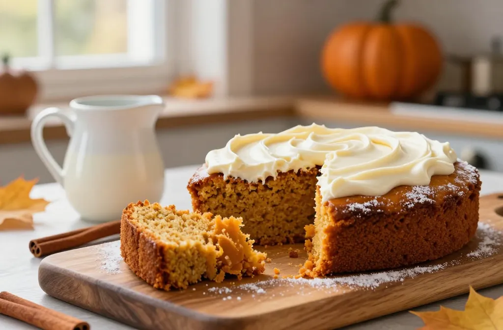 Pumpkin Spice Cake: Cozy Fall Dream in Every Slice