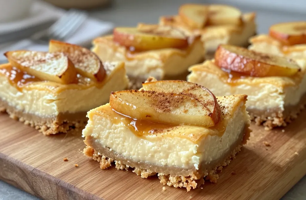 Irresistible Apple Cheesecake Bars You Need Now