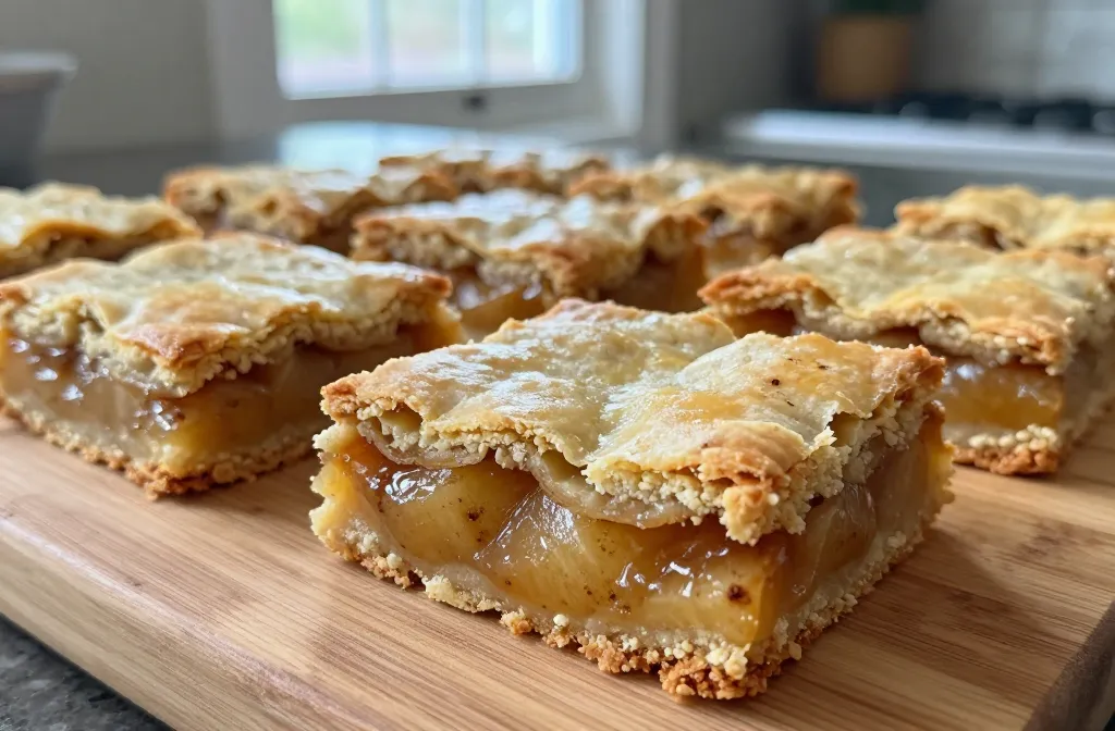 Apple Pie Bars Recipe: Irresistible Chewy-but-Ccrisp Bars