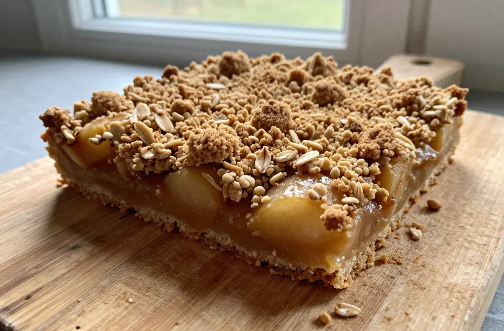 Apple Crumble Bars That Taste Like Cozy Comfort